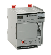 Allen-Bradley CompactLogix 5380 Ethernet/IP Controller with removable terminal blocks and status indicators.
